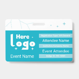 Sjabloon voor evenementenbadge badge
