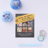 Sjabloon voor fotocollage flyer (Enkel)