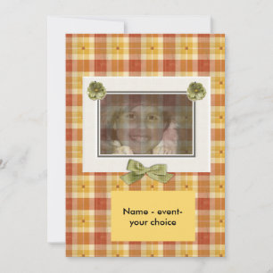 Sjabloon voor fotonotitiekaarten voor ontwerper kaart