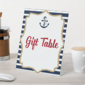 Sjabloon voor gaffelkaart voor anker reclamebord met voetstuk (Insitu)