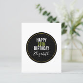 sjabloon voor gelukkige verjaardag (Staand voorkant)