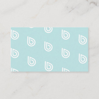 Sjabloon voor geregistreerde verzekeringskaart visitekaartje