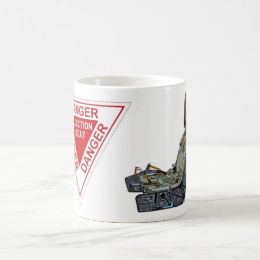 Sjabloon voor gevaarlijke uitwerpzones koffiemok (Center)