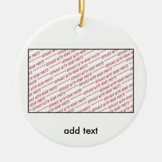 Sjabloon voor Groep of Klasse Foto Keramisch Ornament