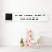 Sjabloon voor grote zakelijke Logo Spandoek (Insitu)