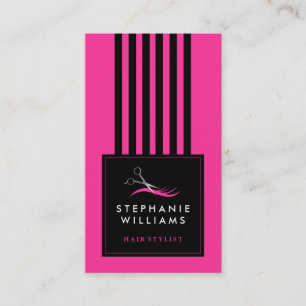 Sjabloon voor  Haarstylist Visitekaartje