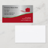 Sjabloon voor het ontwerp van Visitekaartje van on (Voorkant / Achterkant)