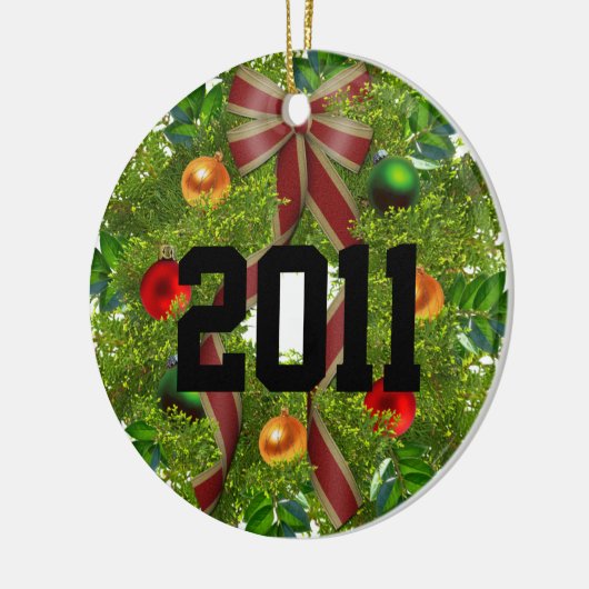 sjabloon voor kerstversiering keramisch ornament (Links)