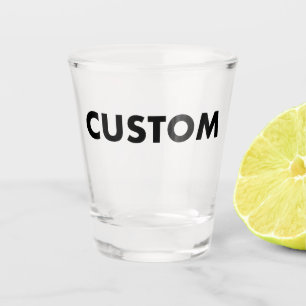 Sjabloon voor lege shotglas - 44ml shot glas