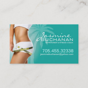 Sjabloon voor Nutritionist Business Card Visitekaartje
