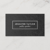 Sjabloon voor openbare visitekaartjes voor luidspr (Voorkant)