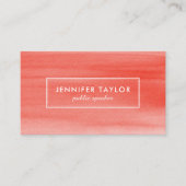 Sjabloon voor openbare visitekaartjes voor luidspr (Voorkant)