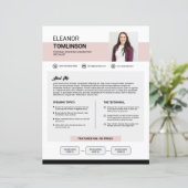 Sjabloon voor persmap media (Staand voorkant)