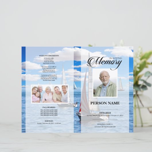 Sjabloon voor rivieruitvaart (Staand voorkant)