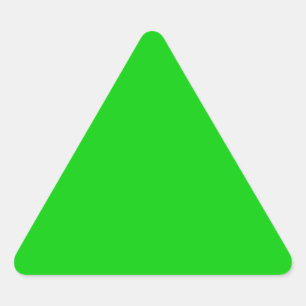 Sjabloon voor schokkende groene achtergrond - stel driehoek sticker
