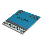 Sjabloon voor speciale ontwerper Kitchen Trivet Tegeltje (Zijkant)