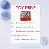 Sjabloon voor speelgoed flyer (Enkel)