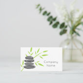 Sjabloon voor stapelbare zandsteen visitekaartje (Staand voorkant)