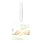 Sjabloon voor Starry Kerstmis Naight Blessings Ornament (Voorkant)