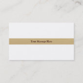 Sjabloon voor visitekaartje Mijn thuisbasis (Achterkant)