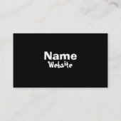 Sjabloon voor visitekaartje per boot (Achterkant)