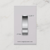 Sjabloon voor visitekaartje voor switch (Voorkant)