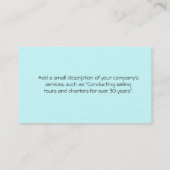 Sjabloon voor visitekaartjes (Achterkant)