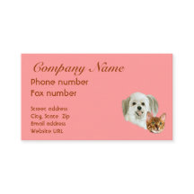 Sjabloon voor visitekaartjes