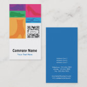 Sjabloon voor visitekaartjes (Voorkant / Achterkant)