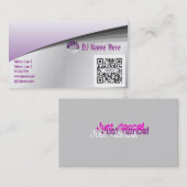 Sjabloon voor visitekaartjes (Voorkant / Achterkant)