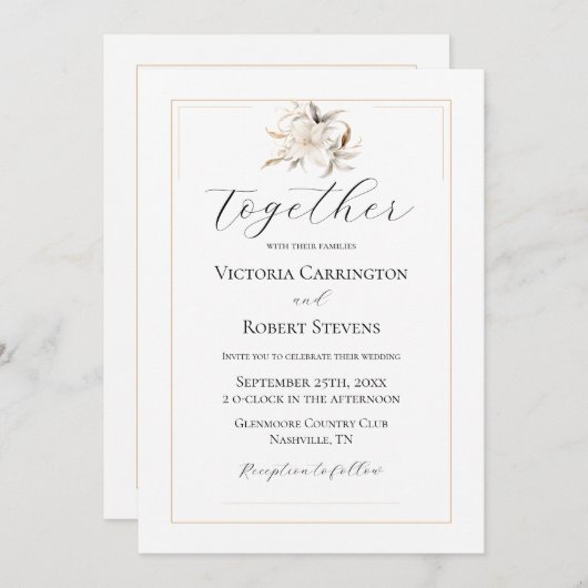 Sjabloon Weddenschap Kaart (Voorkant / Achterkant)