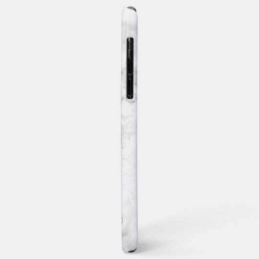 Sjabloon wit marmerpatroon Case-Mate iPhone case (Achterkant/links)
