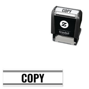 SJABLOON zakelijke tekst KOPIËREN Zelfinktende Stempel