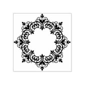 sjabloon zet jouw naam damescirkels 	rubberstempel (Afrduk)