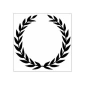 sjabloon zet jouw naam olympisch kunstzegel 	rubberstempel (Afrduk)