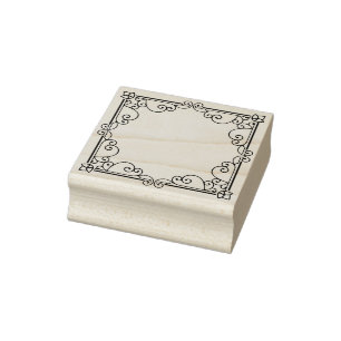 sjabloon zet jouw namen bloemzegel 	rubberstempel