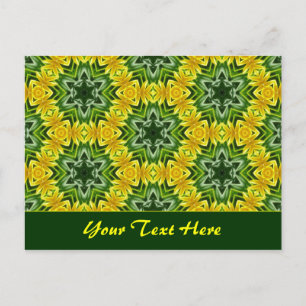 Sjabloon zomervorst briefkaart