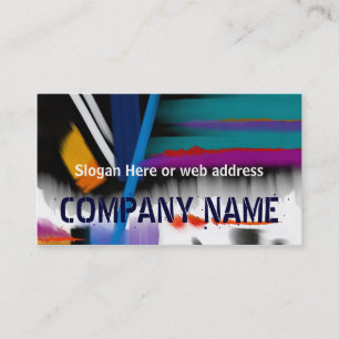 Sjabloonvulling voor zakelijke creditcards - Strat Visitekaartje