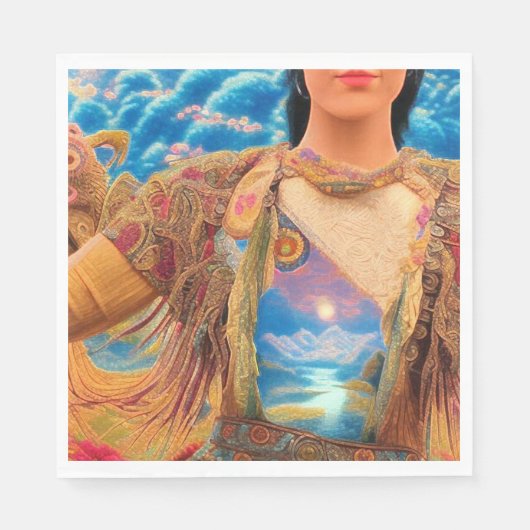 sjamaan servet (Voorkant)