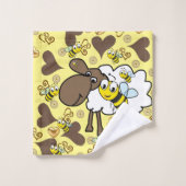 Sjeep Brown Sheep Hands Bathroom Towel sets Bad Handdoek (Wasdoekje)