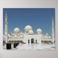 Sjeik Zayed Grote Moskee VAE Masjid Abu Dhabi