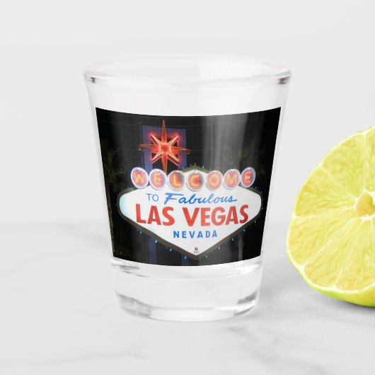 Sjekglas Shot Glas (Voorkant)