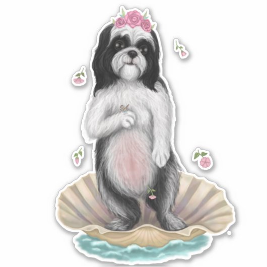 Sjih Tzu Venus Sticker (Devant)
