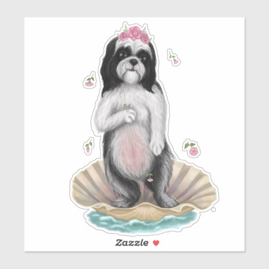 Sjih Tzu Venus Sticker (Feuille)