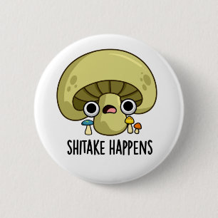 Sjitake gebeurt schamele paddenstoel ronde button 5,7 cm