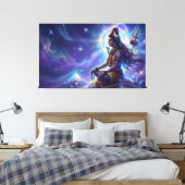 Sjiva Canvas Afdruk (Insitu (Slaapkamer))