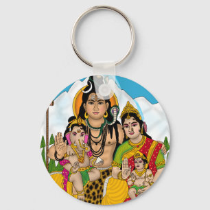 Sjiva Familie Sleutelhanger
