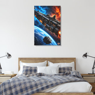 Sjöberg-Haldor Om Thalassa Prime heen draaiend Canvas Afdruk