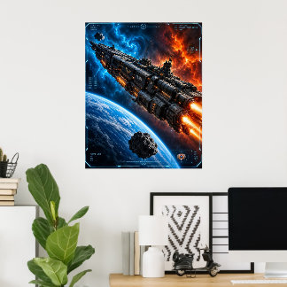 Sjöberg-Haldor Om Thalassa Prime heen draaiend Poster