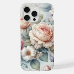 Sjofele Chic Antieke Roos iPhone 15 Pro Max Hoesje